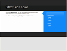 Tablet Screenshot of bitrevision.com